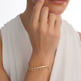 The Swaying Yellow Gold Bangle