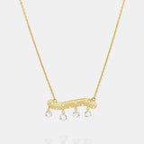 The Swaying Yellow Gold Mini Pendant