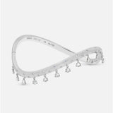 the swaying diamond bangle