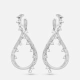 the swaying diamond maxi hoops