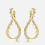 the swaying diamond maxi hoops