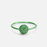 Green Disco Bug Bangle - Mini