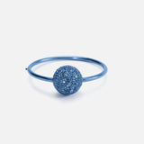 Blue Disco Bug Bangle - Mini