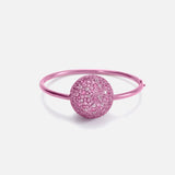 Pink Disco Bug Bangle