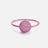 Pink Disco Bug Bangle