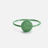 Green Disco Bug Bangle