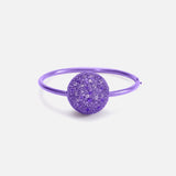 Purple Disco Bug Bangle