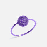 Purple Disco Bug Bangle