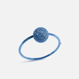 Blue Disco Bug Bangle - Mini